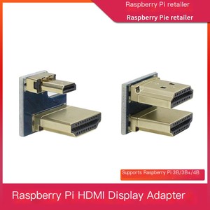 Adaptador de Proyector para Raspberry Pi 4B/3B+ con Cabezal Giratorio <span class=keywords><strong>Micro</strong></span> 1.4 Macho Bidireccional - Product Image 2