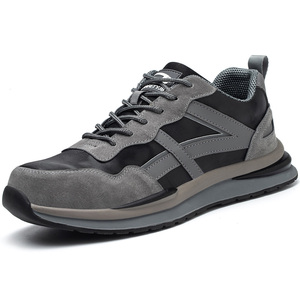 Zapatillas de Seguridad <span class=keywords><strong>para</strong></span> Hombre, Verano y Otoño, con Puntera de Acero, Cómodas <span class=keywords><strong>para</strong></span> Trabajar - Product Image 4