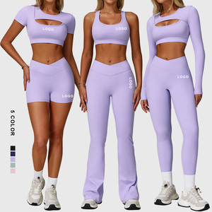 Sportkledingfabrikant Dames Sportkleding Gymkleding Plus Maat Tennisrok Set Yoga Conjunto - Product Image 1