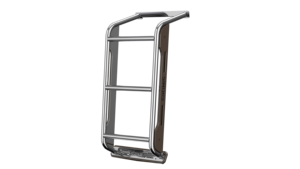 Simone pour ICaur V23 Porte-bagages de toit vintage - Kit rétro en noyer noir premium et acier inoxydable 304, porte-bagages tout-terrain 4x4 - Product Image 2