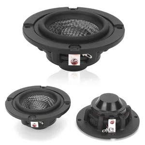 25 Watts Rms Power Dome Neodymium Audio Midrange Speaker China Supplier 2.5 Inch High Quality Hifi Car Mid Range Speaker