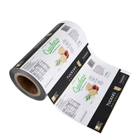 Film en rouleau VFFS en nylon PE laminé vierge, haute résistance à la traction, thermoscellable, pour l'emballage en vrac de céréales et d'aliments secs