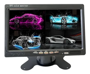 Werksverkauf 7 "AV 4 Bild TFT Farbe LCD Auto Monitor Rückfahr anzeige High Definition Astern Bild