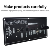 Amplificateur de puissance économique personnalisé de type E5-C 5V, mini amplificateur portable pour la maison avec option audio FM BT, karaoké, musique USB