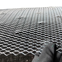 Tôle métallique alvéolée auto-entretoisante 1/4 pour renforcement de plâtre, maille métallique 27x96 pour murs en stuc, maçonnerie, acier, pare-feu, carrelage