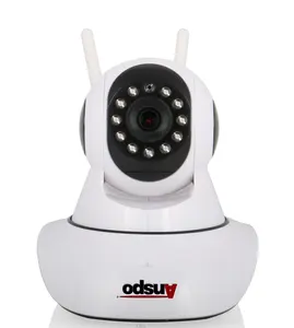 Anspo 1080P cctv اللاسلكية كاميرا متحركة V380 المحمول عن بعد 1080P نظام إنذار للرؤية الليلية الصوت مراقبة الطفل كاميرا مراقبة