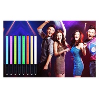 55เซนติเมตร RGB สีเต็ม10วัตต์นำโฟมมือถือวิดีโอเติมการควบคุมระยะไกลแบบพกพาแสงเรืองแสงติดสำหรับสตูดิโอ