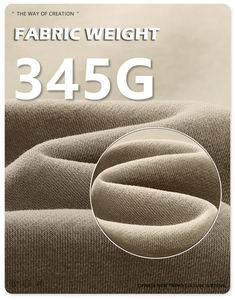 Wholesale 350 Grams Cotton Long Sleeve <b>Sweatshirts</b> Custom Logo Oversized Crewneck Fleece Printed Embroidered Techniques Autumn - Product Image 6