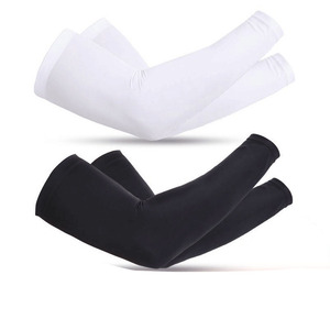 Unisex verano deportes al aire libre UV brazo calentador compresión manga baloncesto ciclismo <span class=keywords><strong>correr</strong></span> protección Golf hielo brazo manga - Product Image 2