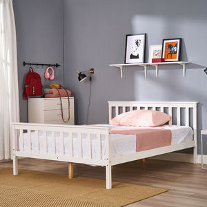 Muebles de Dormitorio Baratos de Fábrica, <span class=keywords><strong>Cama</strong></span> de Madera Maciza, Estructura de <span class=keywords><strong>Cama</strong></span>, <span class=keywords><strong>Cama</strong></span> Queen Size, Estructura de <span class=keywords><strong>Cama</strong></span> King Size - Product Image 1