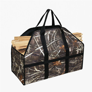 Sac de transport pour bois de chauffage, sac de rangement en tissu Oxford de grande capacité, pour le camping et le transport de bois de chauffage en plein air - Product Image 4