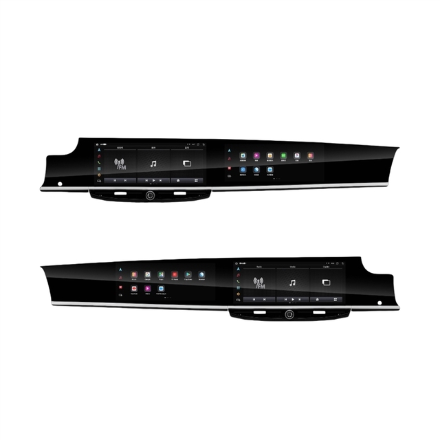 12.3" Android Car Dual Screen With Copilot Part for 2010-2017 CarPlay GPS Navigation Multimedia Player LHD/RHD