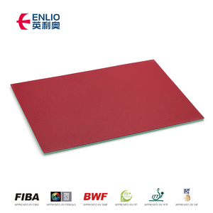 Sol sportif en PVC pour tennis de table <span class=keywords><strong>Paris</strong></span> OG 2024, sol en PVC WTT, tapis de sol professionnel Enlio, revêtement de sol en vinyle avec de bonnes performances - Product Image 2