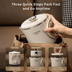 Nuovo Arrivo Bollitore Elettrico da 900ML con Spegnimento Automatico, Personalizzabile, per Uso Domestico - Product Image 5