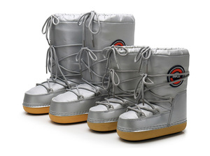 Stivali da Neve Impermeabili alla Moda per <span class=keywords><strong>Donna</strong></span>, Design Staccabile, Piattaforma Piatta e Leggera, Caldi e Eleganti per Bambini e Adulti - Product Image 3