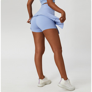 Vêtements de sport d'été pour femmes Jupe de tennis courte Jupe de sport à séchage rapide - Product Image 5