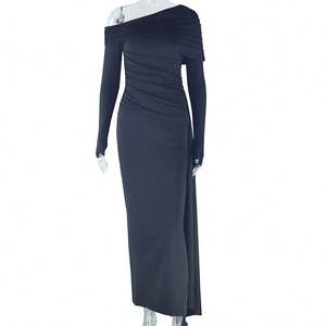 Dropshipping bianco <span class=keywords><strong>elegante</strong></span> <span class=keywords><strong>abbigliamento</strong></span> donna irregolare abiti a maniche lunghe <span class=keywords><strong>abbigliamento</strong></span> Casual donna - Product Image 5