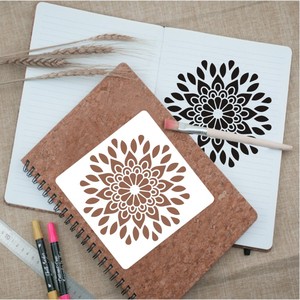 <span class=keywords><strong>Stencil</strong></span> Riutilizzabile per Disegno all'Ingrosso, <span class=keywords><strong>Stencil</strong></span> in Plastica per Decorazione e Pittura Murale - Product Image 3