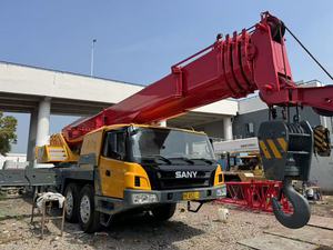 Great Condition Second-Hand Sany STC500 Wheel <b>Crane</b> 50Ton Lifting Capacity Telescopic Boom Truck <b>Crane</b> - Product Image 2