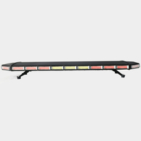 Barres lumineuses LED clignotantes Biaochi 122 cm 48 pouces ambre et blanc compatibles avec les camions de remorquage Hilux et les véhicules d'urgence Chero