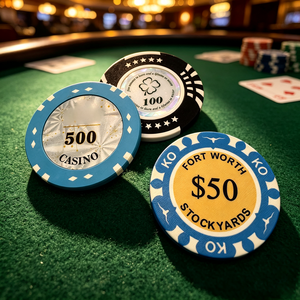 Fichas de Póker Ecológicas de 11.5g, Diseño Reutilizable, Diseño Europeo - Product Image 5