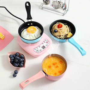 Mini Non Stick Frying Pan Egg Pan Pink Pot For Children Kitchen Food Toy Real Cooking Set 2 To 4 Years Unisex - Product Image 1