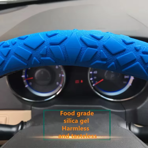 Cubierta Universal Antideslizante de Silicona para <span class=keywords><strong>Volante</strong></span>, Impermeable, Duradera, Deportiva, de Lujo, Compatible con <span class=keywords><strong>Toyota</strong></span> <span class=keywords><strong>Yaris</strong></span> Volkswagen, Otros Coches - Product Image 4
