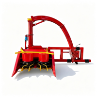Moissonneuse-batteuse latérale pour tracteur, boîte de vitesses entièrement hydraulique, mini-récolteuse de tiges de maïs pour ensilage d'herbe et de maïs