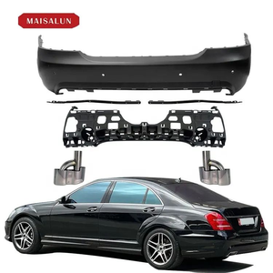 ชุดแต่งภายนอก W221 S63 อะไหล่รถยนต์สำหรับ <span class=keywords><strong>Mercedes</strong></span> <span class=keywords><strong>Benz</strong></span> S Class ปี 2004-2013 S550 <span class=keywords><strong>S500</strong></span> S350 Facelift ชุดแต่ง S63 <span class=keywords><strong>AMG</strong></span> - Product Image 6