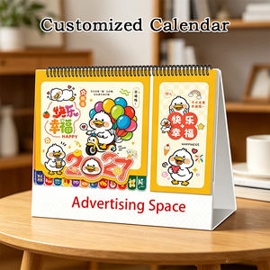Calendario de Escritorio al por Mayor, Personalizado con Impresión, Soporte de Escritorio Premium, Diseño de Logotipo Personalizado, <span class=keywords><strong>365</strong></span> Días, para Oficina, Hogar, Regalo Corporativo - Product Image 1