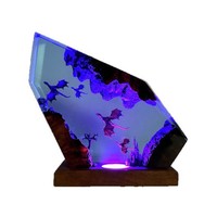 Lampe décorative créative de bureau, modèle de film Mandalorian populaire en Europe et en Amérique, ornement de bureau, cadeau d'anniversaire ou de vacances