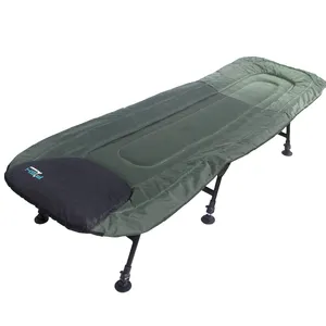 Nova venda o melhor preço personalizado aluminumfishing cadeiras cama cadeira de cama fabricante de pesca de carpa da china