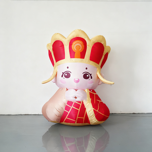 <span class=keywords><strong>Ballon</strong></span> gonflable géant sur mesure, modèle de personnage de dessin animé Mascotte du Voyage en Occident, en tissu Oxford imperméable et résistant au vent pour extérieur, 4-6 pieds - Product Image 1