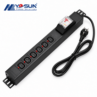 PDU intelligent en alliage d'aluminium robuste, norme indonésienne, pour armoire de centre de données en Indonésie, pour acheteurs en gros