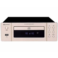 Lecteur CD sans fil 5.0 - Système audio stéréo domestique HiFi sans perte avec télécommande et écran numérique