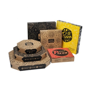 Boîte à <span class=keywords><strong>pizza</strong></span> de qualité alimentaire avec logo personnalisé <span class=keywords><strong>carton</strong></span> ondulé imprimé boîte alimentaire à emporter tailles personnalisées <span class=keywords><strong>carton</strong></span> à <span class=keywords><strong>pizza</strong></span> bon marché - Product Image 2
