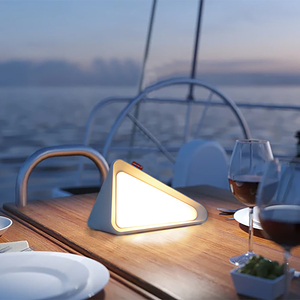 Lampada da tavolo một LED nhà thông minh trang trí lật trọng lực phòng ngủ đọc sách ánh sáng ngoài trời cắm trại Khẩn Cấp Đèn đêm tốt - Product Image 4