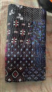 Recycled Patchwork <b>Quilts</b>, Handmade Cotton <b>Quilts</b>, Vintage <b>Bedding</b> <b>Quilts</b>, Sustainable <b>Quilts</b>, Wholesale - Product Image 5