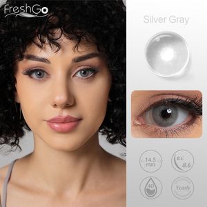 Muestra gratis Freshgo Broadway Lentes de contacto de colores Lentes de contacto de etiqueta privada Best Seller Lava Grey Eye Lens 14,5mm Lentilles - Product Image 5