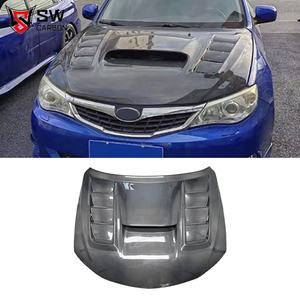 Capó de Fibra de Carbono para <span class=keywords><strong>Subaru</strong></span> <span class=keywords><strong>Impreza</strong></span> <span class=keywords><strong>WRX</strong></span>/STI 10.ª Generación, Cubierta del Motor, Capó Delantero, Kit de Carrocería - Product Image 1