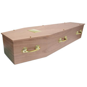 Caoxian Funeral Coffin Factory Venta al por mayor Gran Bretaña MDF HDF Aglomerado Ataúd Australia Ataúd de cremación y ataúdes Enchapados para entierro - Product Image 5