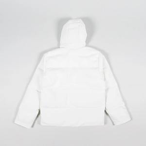 Chaquetas Acolchadas Blancas Personalizadas, Chaqueta de Plumón de Pato de Lujo Impermeable para Hombre - Product Image 3