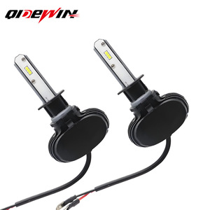 QideWin S1 Car <b>Led</b> <b>Headlights</b> H7 H4 8000 Lm 50 W High Brightness For General Vehicles - Product Image 1