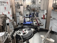 Remplisseuses de flacons en verre à plateau tournant entièrement automatiques Ligne de production d'emballages pour liquides en poudre