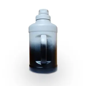 2L pulverbeschichtete Hydro-Flasche für Outdoor-Events Wasserflasche umweltfreundlicher gefrosteter Becher mit Griff