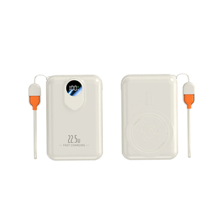 แบตเตอรี่สำรองแบบพกพาแม่เหล็ก Li-Polymer ชาร์จเร็ว Super Type-C 20W 22.5W รองรับการชาร์จไร้สาย พร้อมสายชาร์จ - Product Image 5