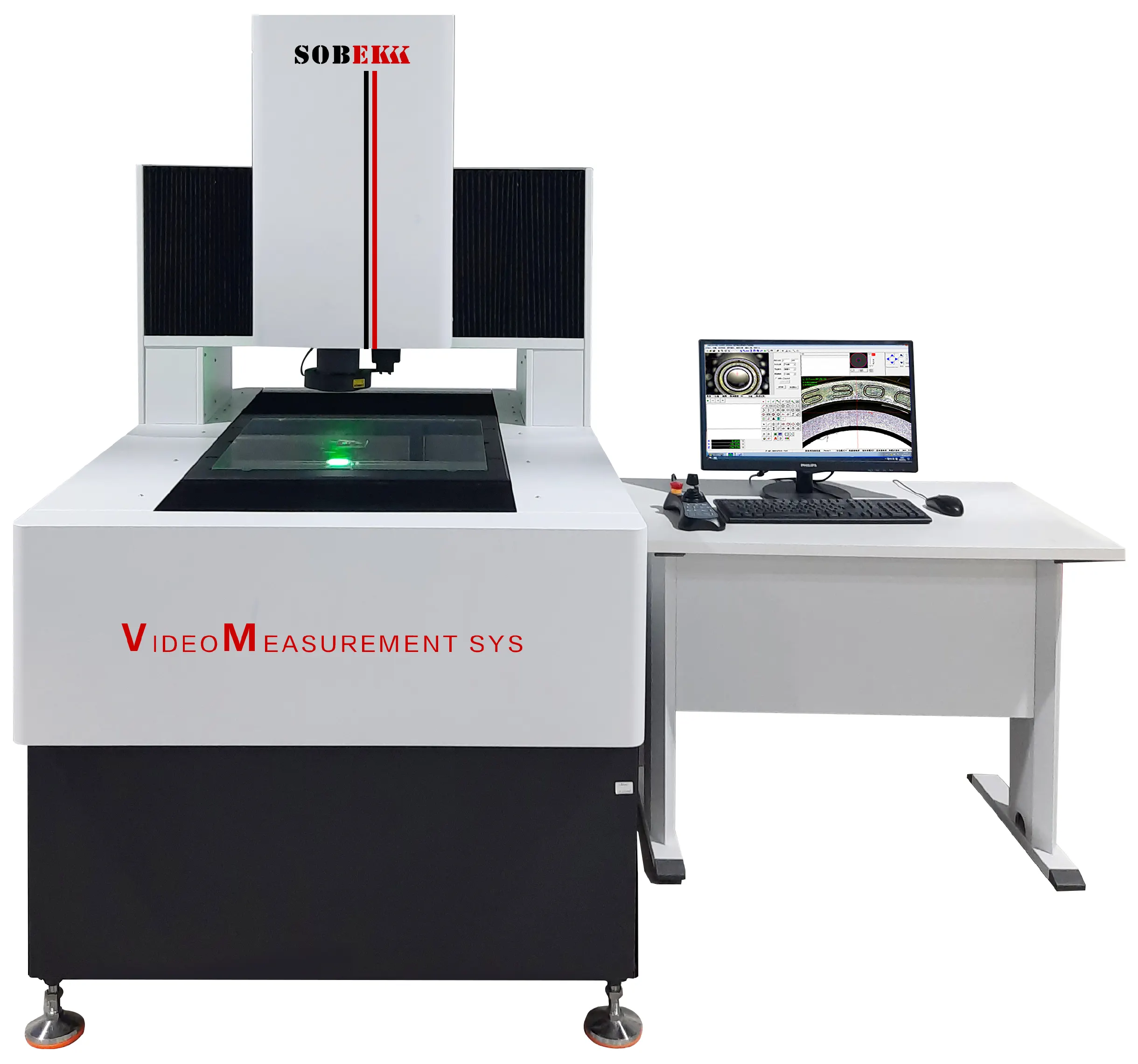 Solución de medición 2D/2.5D totalmente automática Máquina de medición de video de la serie LA de 0.1um