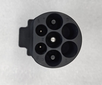Adaptateur de charge pour véhicule électrique IEC 62196 Type 2 mâle vers prise Schuko, adaptateur de décharge de station 16A pour vélo électrique et scooter, adaptateur P2L