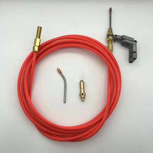 Boquilla de soldadura MIG de cobre puro de 6 mm con rosca para alimentación de alambre, punta de pistola de soldadura - Product Image 2