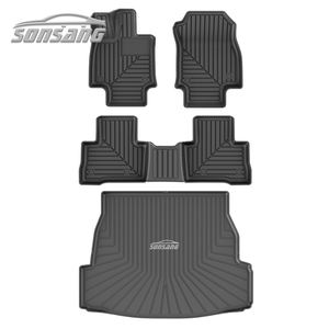 Alfombrillas de Coche 3D TPE Personalizadas para Todo Clima para la Serie 5 <span class=keywords><strong>Ranger</strong></span> 2024, Juego Completo - Product Image 2